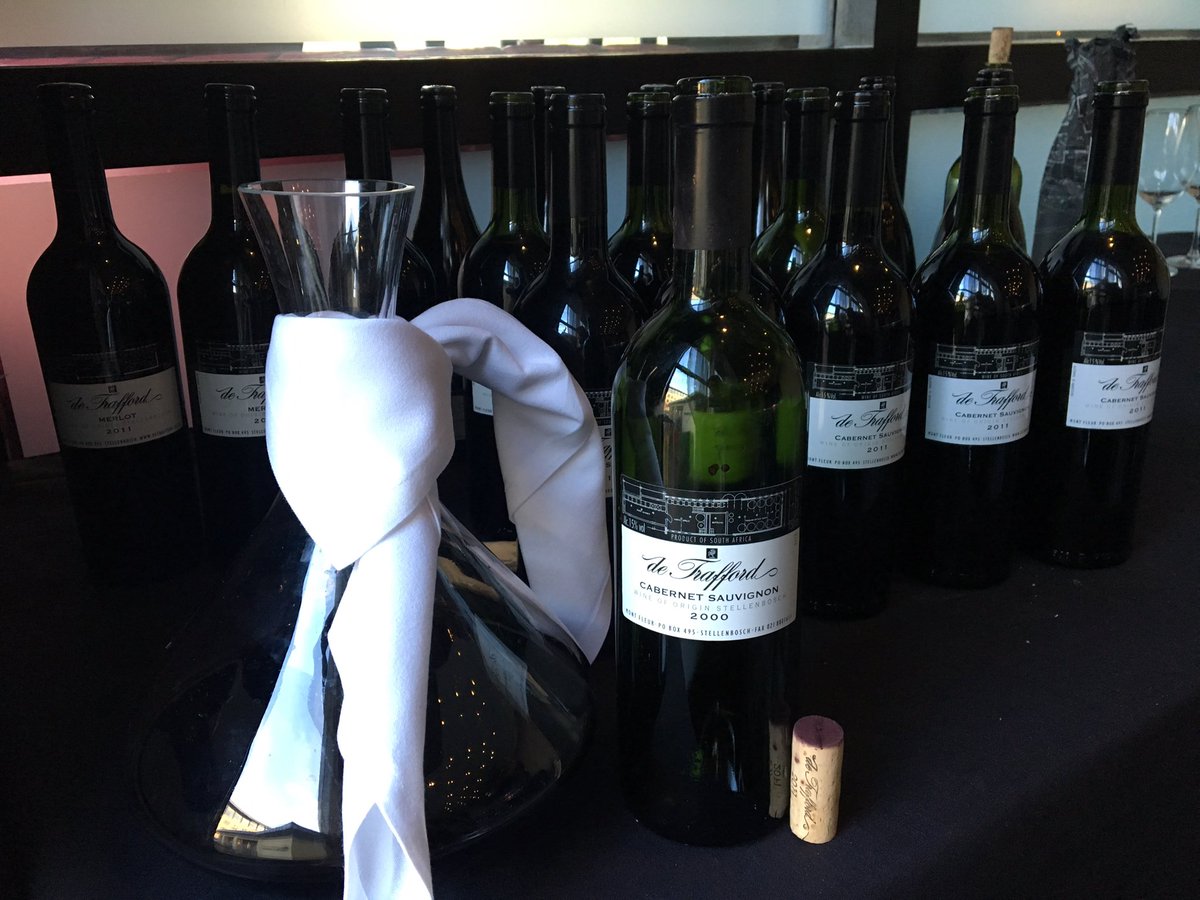 Straight into a #DeTrafford #WineDinner with David DeTrafford... @TheNewcastleMal