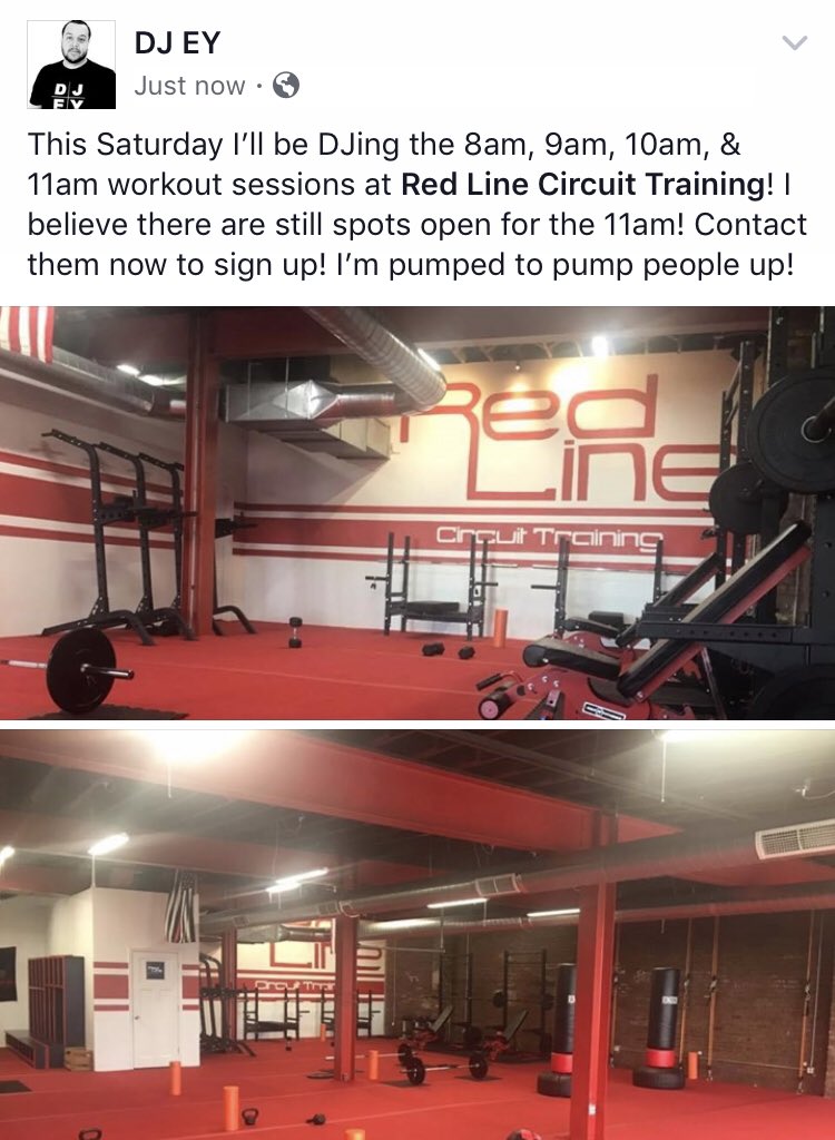 djeymedia's tweet photo. Attention fitness friends. This Sat! #fitnessmotivation #fitnessdj #workoutdj #djlife #djfun #professionaldj #pumpupthejam #pumpupthegym https://t.co/cWIKPut0HI