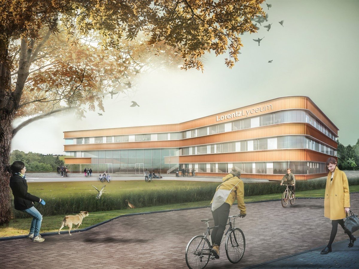 Vandaag had @KlaassenGroep de hamers weer vast. Afgelopen vrijdag hadden ze die uitgeleend aan leerlingen van het #LorentzLyceum om de eerste palen van hun nieuwe school te slaan. Na mooie woorden van o.a. de onderwijswethouder van <a href="/gemeentearnhem/">Gemeente Arnhem</a>. youtube.com/watch?v=sgas0G…