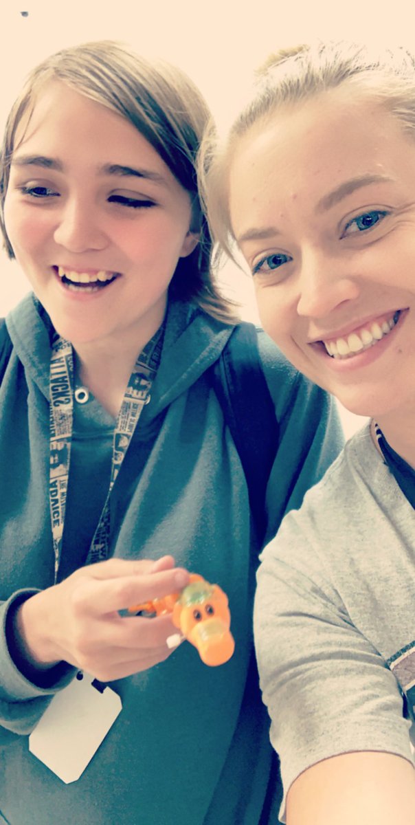 sambattleson's tweet photo. We found a gator! Day made! My students are the best! Good luck finding our hiding spot! #dhsgatorsrock #DHSThink2019 https://t.co/6PPztAj4uh