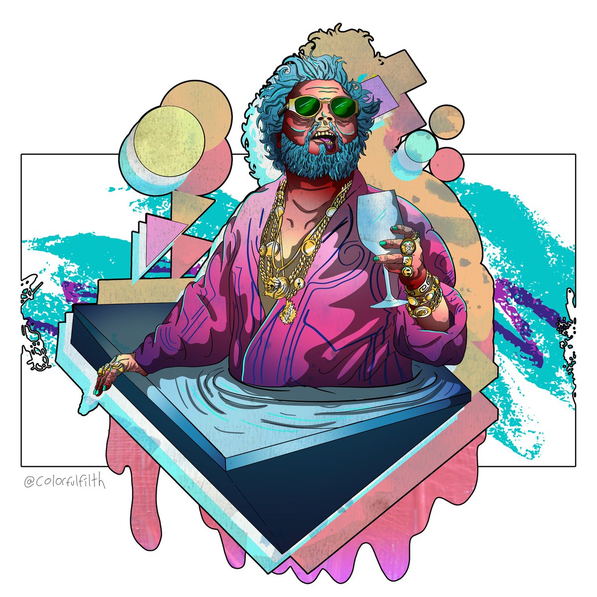 ColorfulFilth's tweet photo. So I definitely think @SlobbyR and I should collab and put my latest drawing on some merchandise. What do you think?

#generationcool https://t.co/9wdtHOsONB