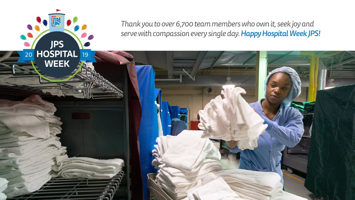 JPS_Health's tweet photo. Our doors are open 24-7 to care for our community wherever, however and whenever you need it. Celebrating hope and healing at JPS this #HospitalWeek. #MyHospital #WeAreEssential #JPSteamwork @ahahospitals https://t.co/rPHJUX1kyN