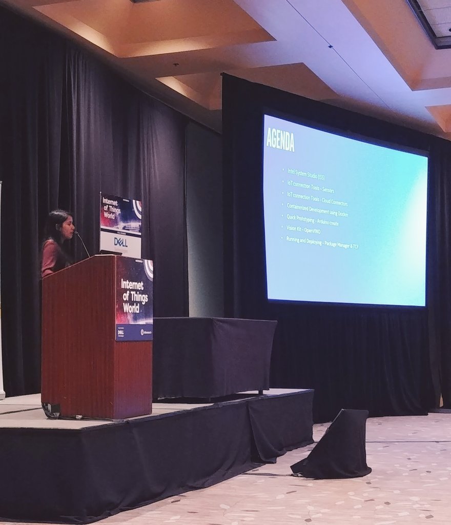 stephaniejswart's tweet image. .@gola_anjali gives us a look into how @Intel allows users build, debug, analyze and optimize their applications by using Intel System Studios and open source technology like #EclipseMRAA and #EclipseUPM

#EclipseIoTDay #IoTWorld @EclipseIoT
