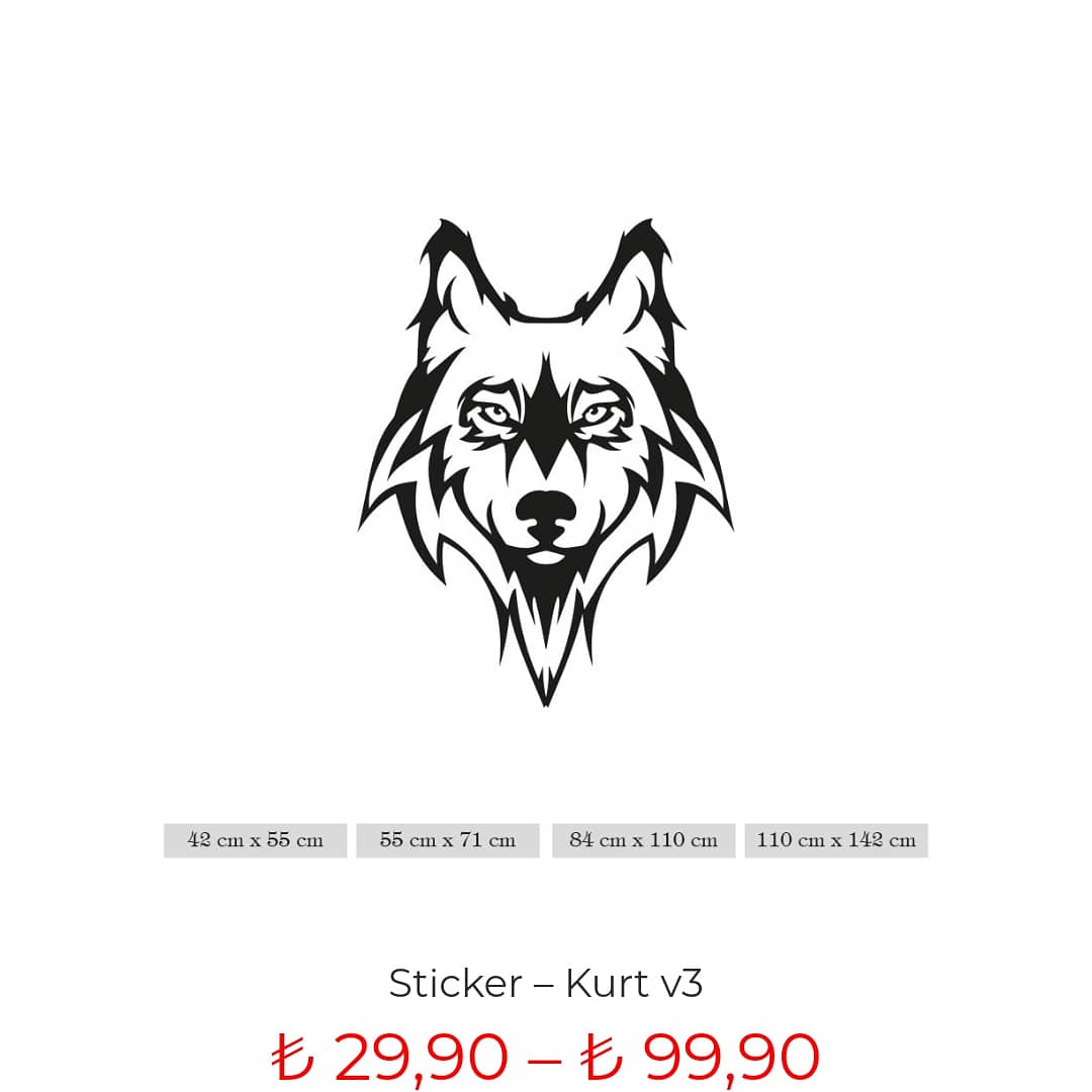 bicokseycom's tweet photo. Kurt v3 👑 #sticker lar en uygun fiyatlarla #bicokseycom da STOKTA! 🛍️ #dekoratif #reklam #bestoftheday #gununfotografi #bicoksey #baskili #baski #hediyelik #tribal #fox https://t.co/btYRwMsHwK