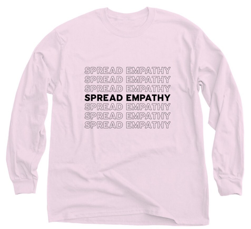 ProjectBuddy's tweet image. We&apos;re selling “Spread Empathy” shirts in honor of Mental Health Awareness Month! Proceeds will directly benefit our organization. There are multiple shirt styles and colors available for purchase until May 26th! bonfire.com/spreadempathy