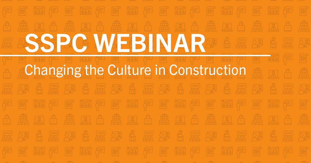 thesspc's tweet photo. Join us and our THREE speakers this Thursday, May 16, at 2 pm for our webinar, "Changing the Culture in Construction." Find out more and register here, https://t.co/LfASeWpOIr. #webinar #training #construction https://t.co/I4c9637OoA