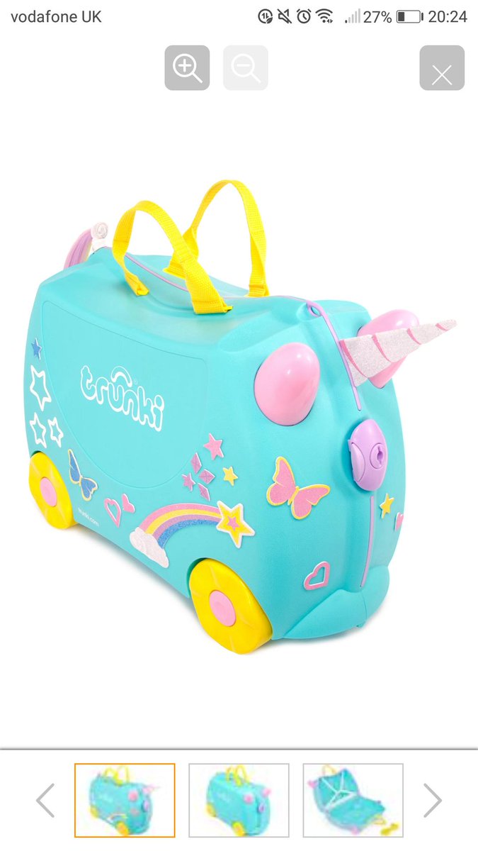 Alisafc2017's tweet photo. Just bought this for the little one for our #holidays, not sure whose going to be more excited me or her β₯οΈ #oncoin #trunki https://t.co/ehYT9IhNJi