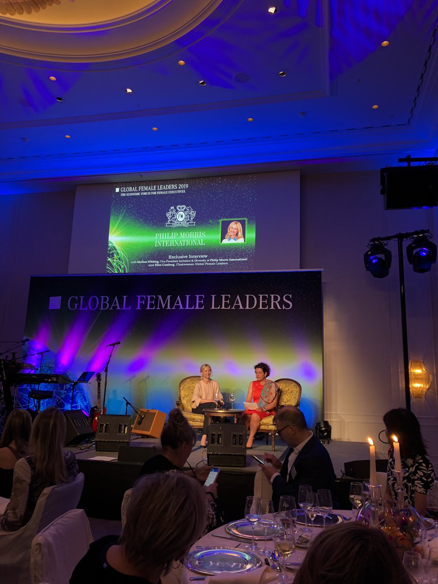 Proud to have such great female leaders at PMI. Thanks to our Vice President Melissa Whiting for the inspiring key note at #globalfemaleleaders. #fiercefemale #womenrocktheworld <a href="/InsidePMI/">Philip Morris International</a>