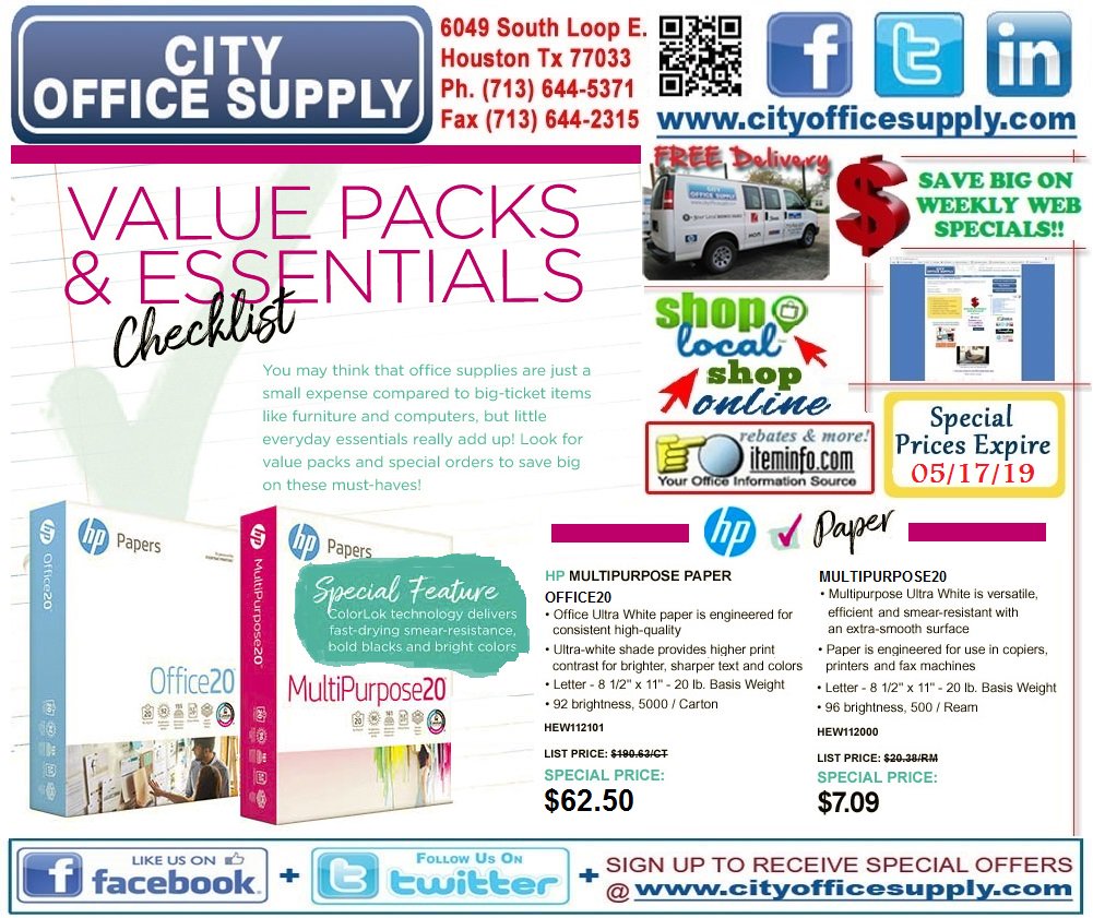 cityos's tweet image. Get #MoreforYourMoneyMonday with our @HP #MultipurposePaper #WeeklyWEBSpecial @ CityOfficeSupply.com #ShopLocal -&amp;gt; ecinteractiveplus.com/5632/Product/H…