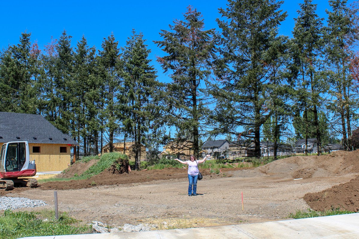 This Parkers Abby lot is officially on its way to becoming a homesite! Congrats and thanks to Christine and Richard for starting a new chapter and letting us be a part of it. Let the groundbreaking begin!