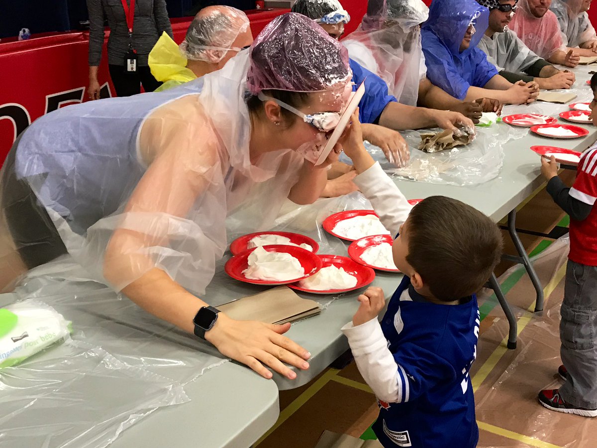 Pie in the face Day was a great success!! Thank you to everyone who participated! #ShareLife