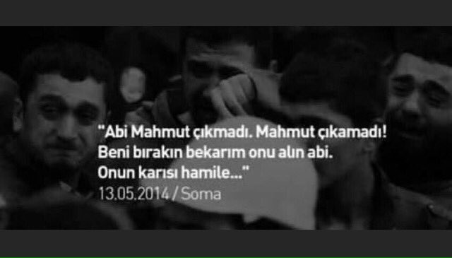 onerzeynepp's tweet photo. "Soma sorumlusu müfettişler hakkında soruşturma izni vermeyen" bakanı
"Çok güzel öldüler" diyen bakanı
"Ölü sayısını 301 ile kapatırız" diyen bakanı
"İşçiyi tekmeleyen danışmanı"
"Oğlum yüzme bilmezdi" diyen anneyi unutmadık..
#soma https://t.co/dCOwcT6p3c