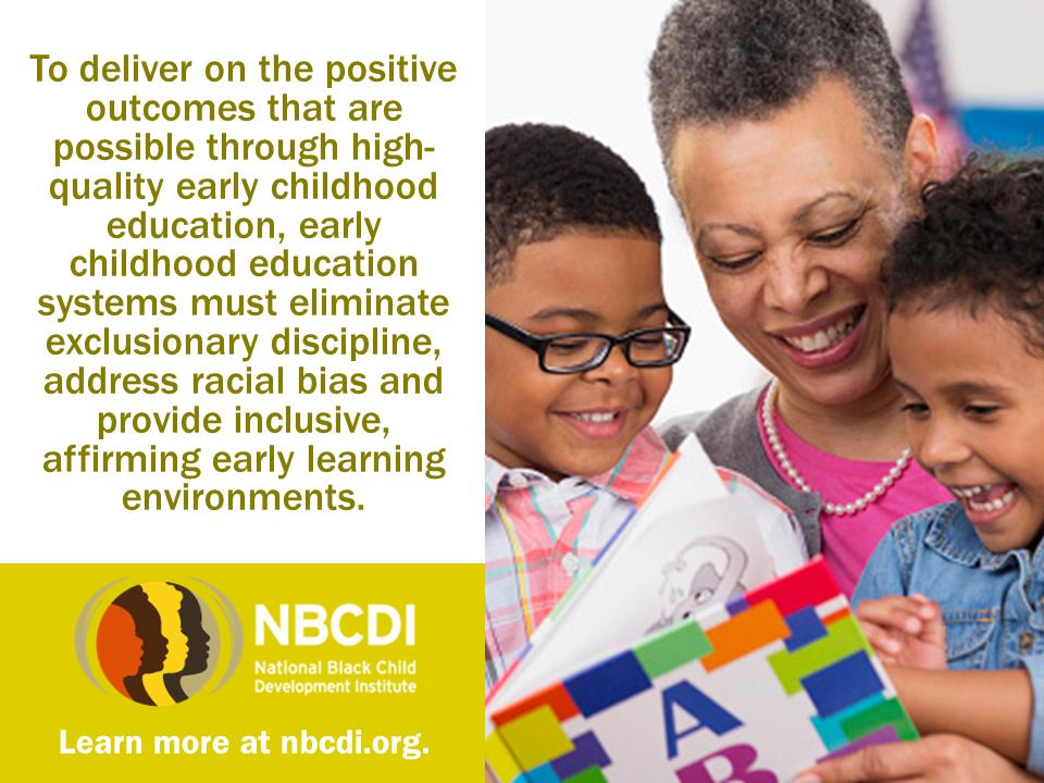 NBCDI's tweet photo. .@NBCDI's first "Delivering on the Promise" white paper offers best practices &amp; policy opportunities to ensure Black children are no longer excluded from learning environments due to suspensions &amp; expulsions at the state &amp; national level. Read at https://t.co/nuHQ8ToOX3. #NBCDW19 https://t.co/CttNzTdWSJ