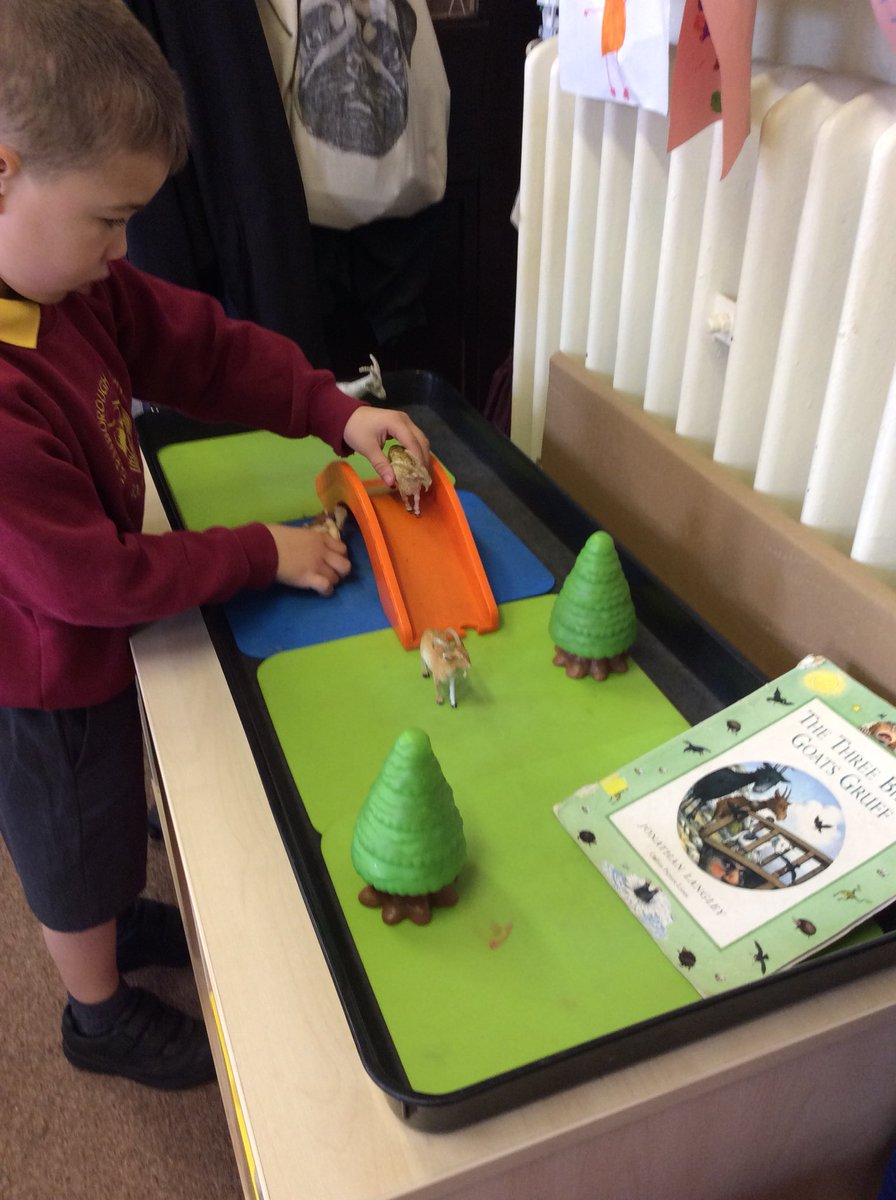 FRISroom1's tweet image. We acted out our story inside and outside. #eyfsfun