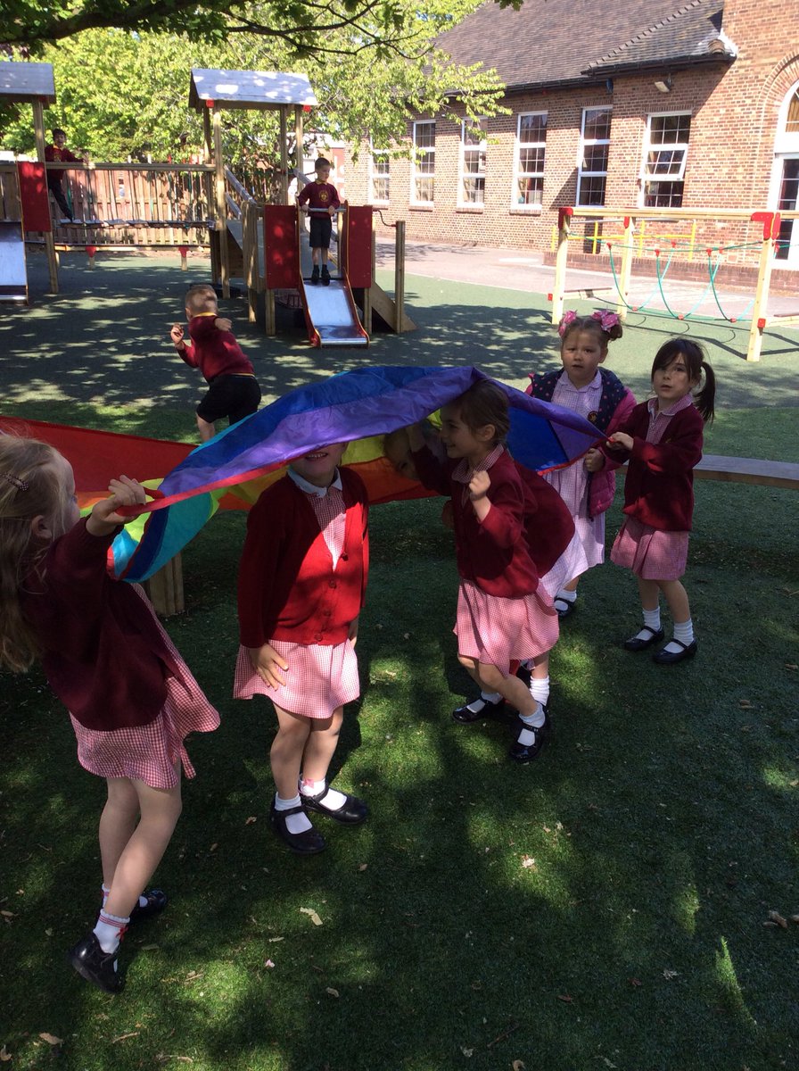 FRISroom1's tweet image. We acted out our story inside and outside. #eyfsfun