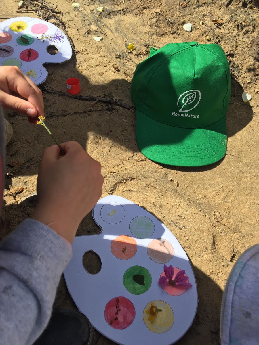 EnteRomaNatura's tweet photo. Bambini artisti per #natura! Conclusa oggi l'attività dei bambini della scuola elementare Baldi I.C. Capocci di Roma nel #PRUPineto guidati dai #Guardiaparco dell'Ente I bambini osservano, disegnano, colorano la natura, ogni creazione diventa un'opera d'arte! https://t.co/AmoDK2CRJ1