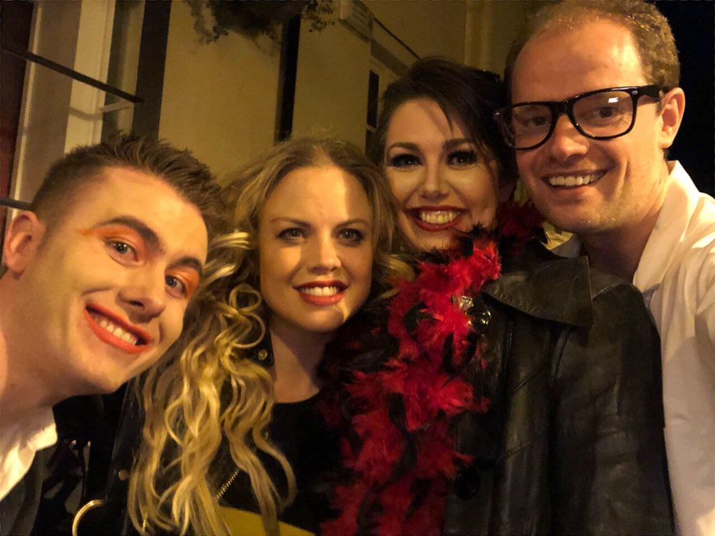 #TBT Two years ago today I met <a href="/joanneclifton/">joanne k clifton 💙</a> at the Stage Door at Woking after her brilliant performance in #ThoroughlyModernMillie and on Saturday night my mum <a href="/KizzyInCanada/">Kizzy</a> met her in Bath after <a href="/rockyhorroruk/">Rocky Horror Show</a>!  She’s so lovely!