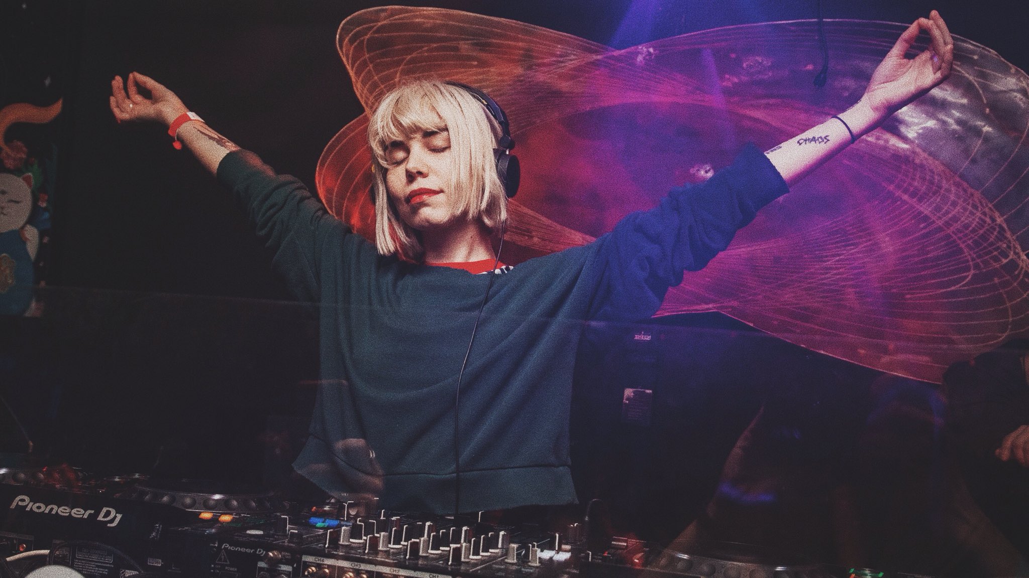 Mija feeling zen at the DJ booth, releasing new song Salvation May 17th