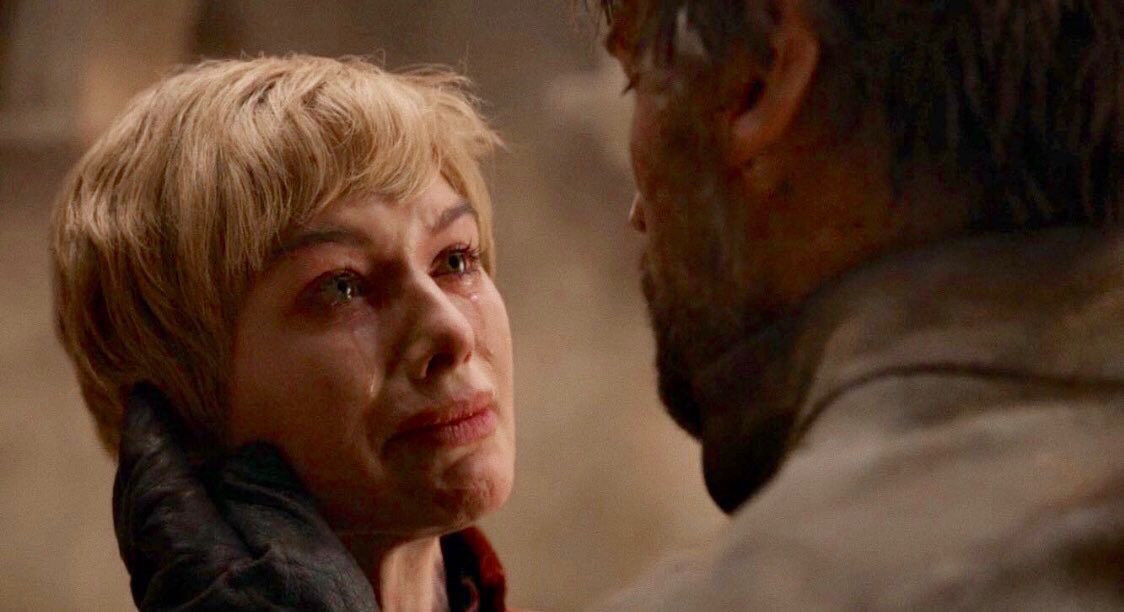 vmsovlmate's tweet photo. L'unico motivo per cui mi è piaciuta questa scena è la bravura di Nikolaj e Lena. Mi hanno rovinato Jaime e hanno ucciso Cersei sotto delle fottutissime macerie, ma Lena e Nikolaj sono stati bravissimi

#GameOfThrones https://t.co/vEbzrpjbtZ