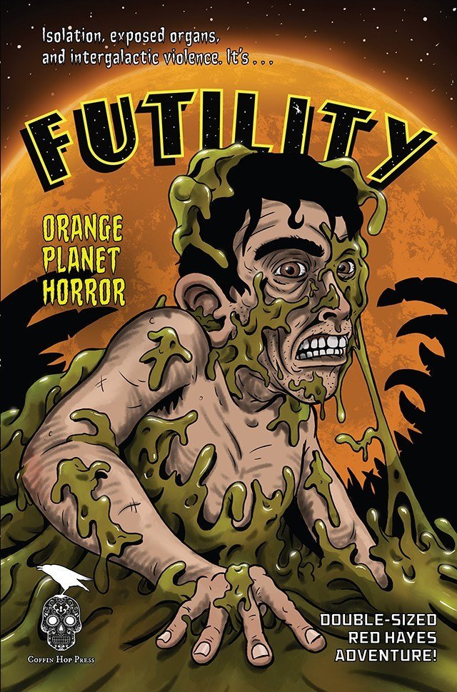 And eligible in the Best Graphic Novel category is FUTILITY: Orange Planet Horror by @Lancegoiter and @rjoverwater coffinhop.com/product/futili… #AuroraAwards