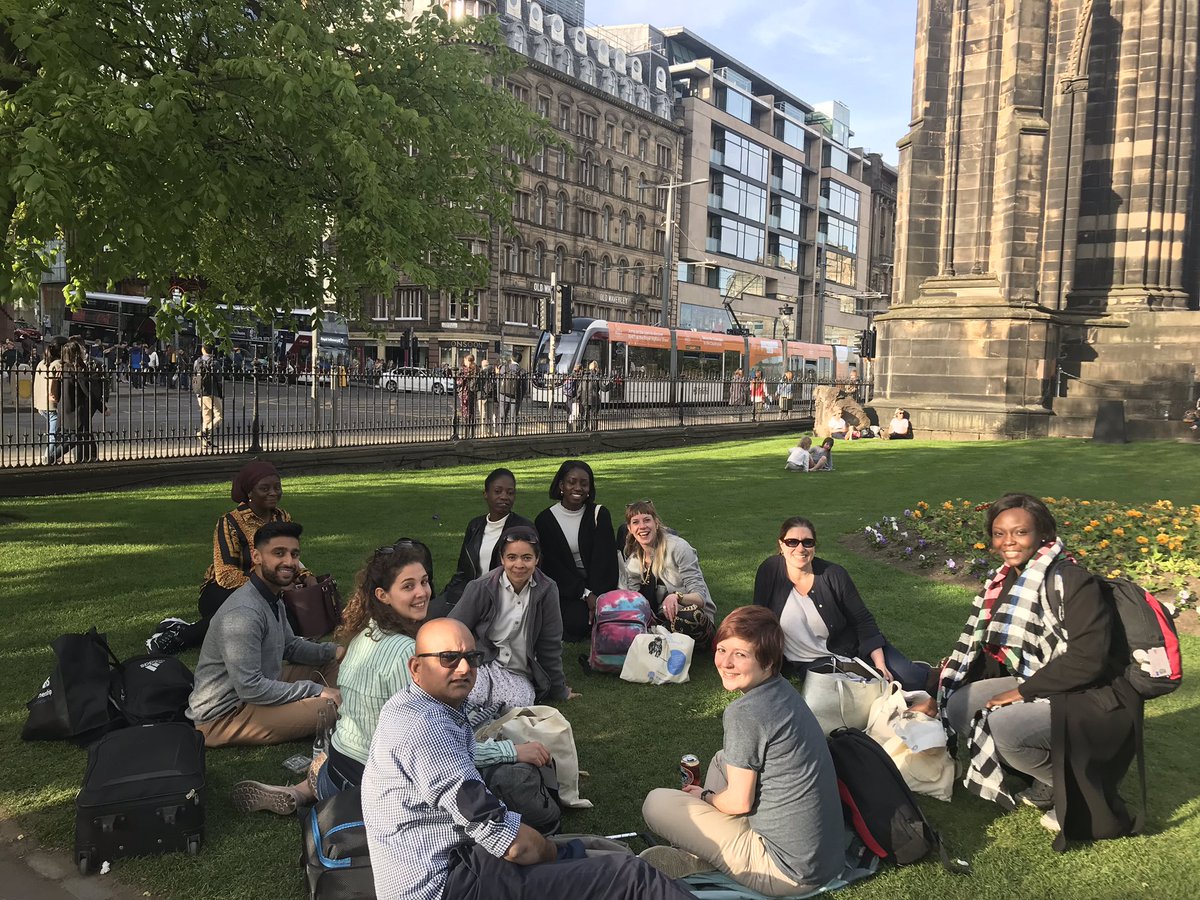 #FutureMHN2019   Reflecting on the day and enjoying some fun in the sun.  Thank you Edinburgh, just heading back to London.