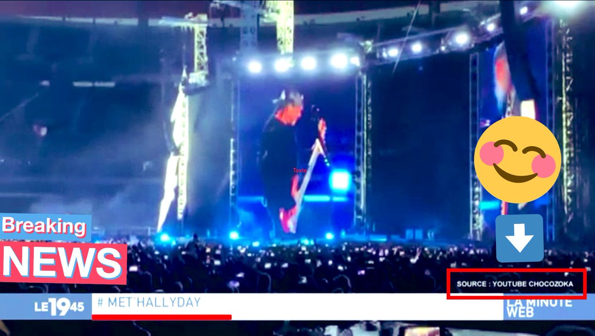 Merci à tous les messages pour me dire que ma modeste vidéo de #Metallica était cité au JT de <a href="/M6/">M6</a> 🤘🏻👍🏻