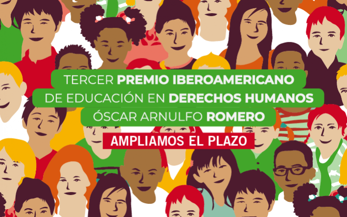 Fundacion_SM's tweet photo. ¿Trabajas en tu centro educativo u organización algún proyecto que tenga que ver con los #DerechosHumanos? Entonces, esta propuesta es para ti: #PremioDDHHRomero #ÓscarRomero Hemos ampliado el plazo de entrega así que...¡te estamos esperando!
https://t.co/Ov88BDO1Y1 https://t.co/sDEegANR8u