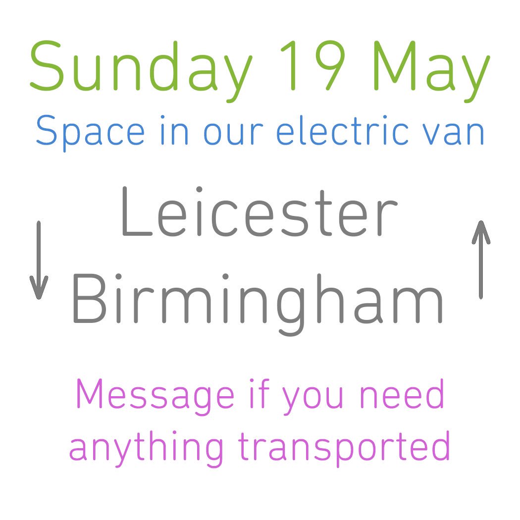 TransportJd's tweet photo. Do you need to get anything between Leicester and Birmingham on Sunday 19th May? #arttransport #movingstuff #leicester #birmingham https://t.co/ZXt1YDkHvE