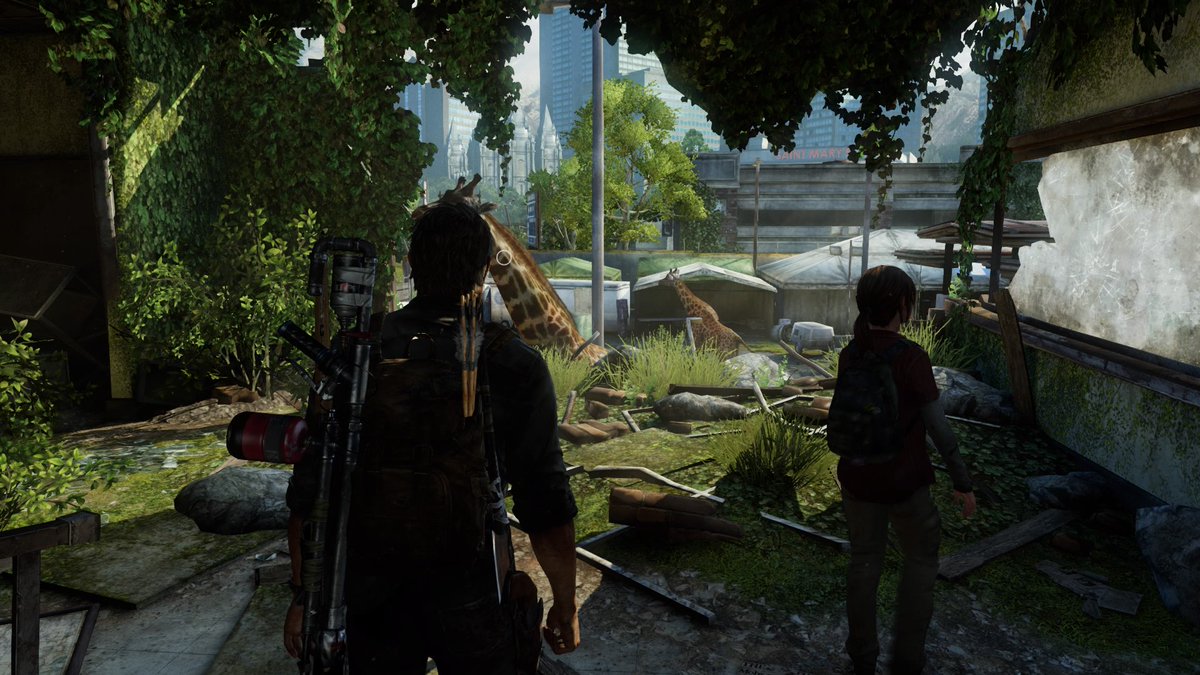 secondlastofus's tweet photo. @PlayingUs This latest chapter I think has to be one of the best in terms of giving both the characters and the player hope for a happy end. Especially after the gruesome cold chapter with the cannibals. Spring symbolizing a new beginning. #PlayingWithTheEnd19 https://t.co/JvaI1HjKF9