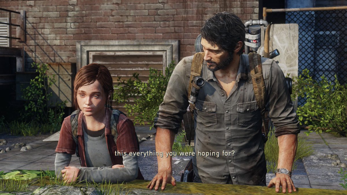 secondlastofus's tweet photo. @PlayingUs This latest chapter I think has to be one of the best in terms of giving both the characters and the player hope for a happy end. Especially after the gruesome cold chapter with the cannibals. Spring symbolizing a new beginning. #PlayingWithTheEnd19 https://t.co/JvaI1HjKF9