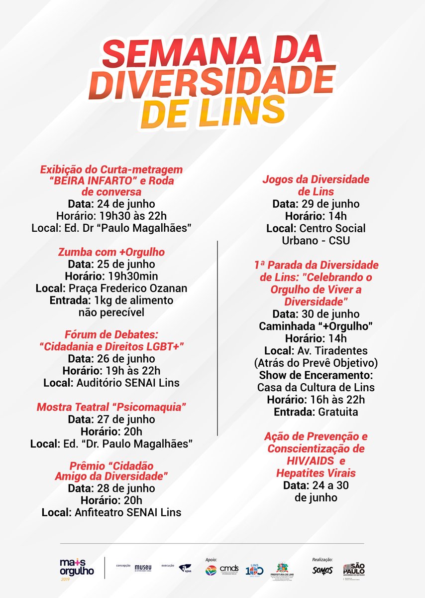 Semana da Diversidade de Lins.