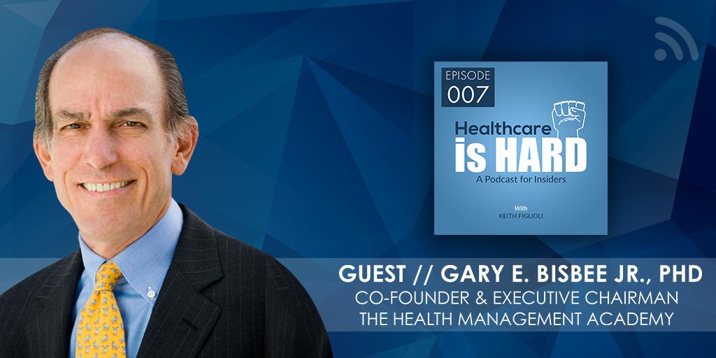 “Ten years from now, we’re not going to recognize the way that the clinical enterprise is structured in these health systems,” says Gary Bisbee of <a href="/TheHMAcademy/">The Health Management Academy</a>. Hear his thoughts behind this on Ep. 7 of the #HealthcareIsHard podcast with <a href="/KeithFiglioli/">Keith Figlioli</a> buff.ly/2VoUtDK