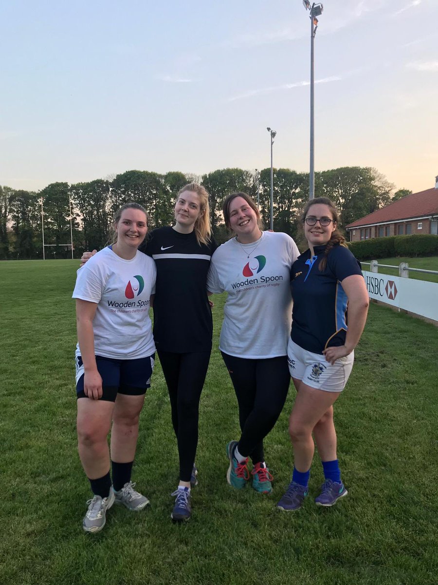 Four of our senior women who are doing <a href="/ToughMudder/">Tough Mudder</a> in July to raise money for <a href="/charityspoon/">Wooden Spoon</a> - we must mention <a href="/Timmytammy8/">Tamara Taylor</a> who is an amazing ambassador for an amazing charity. It’s all her fault.