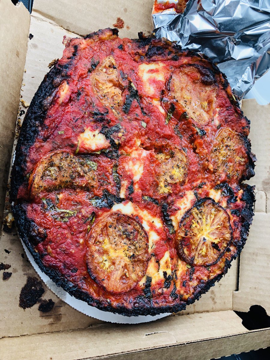 bobbydevito's tweet photo. Pizza. There are many pizzas in the world, but Chicago style pizza is another level of pie. And among Chicago pizza, @PequodsPizza is, for me, the best pizza in Chicago. We had to stop by and grab one to go during our trip 😍#pizza #Chicago #bestpizza #growamustache https://t.co/yN2CtvxETx