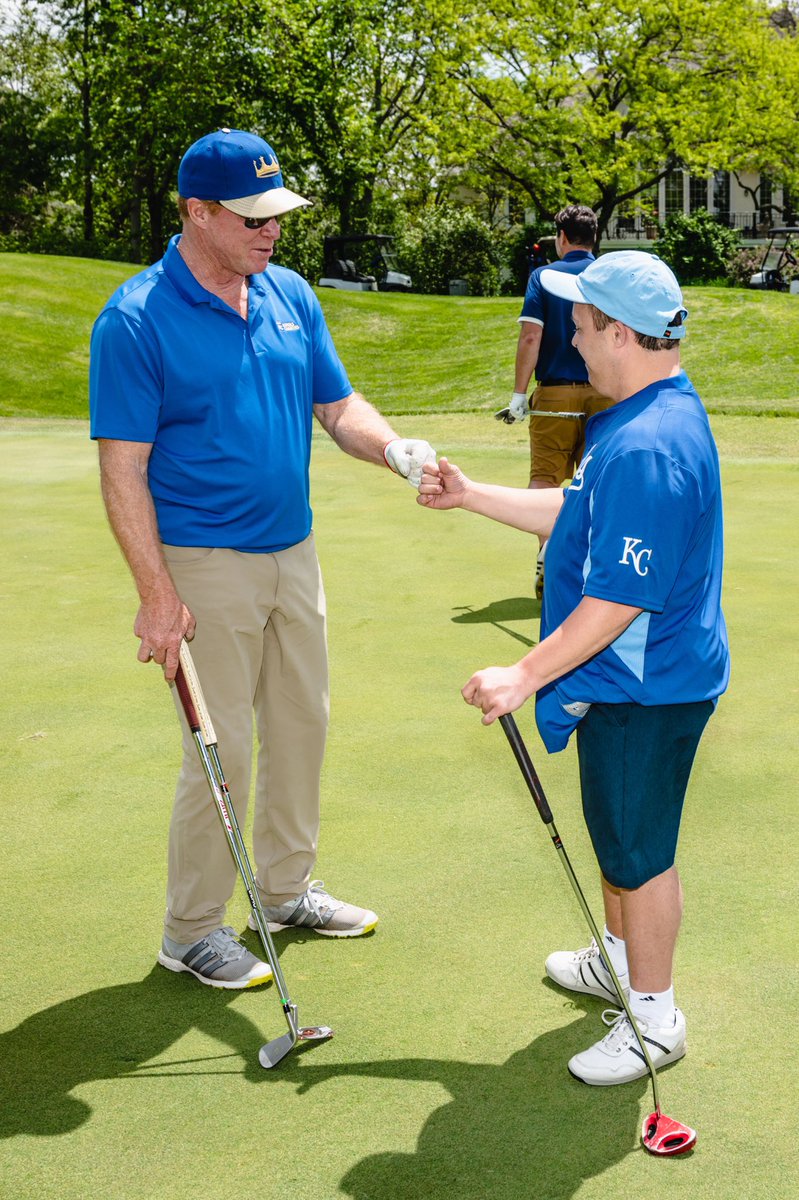 Royals's tweet photo. Thank you to our participants and partners for supporting today’s @royalscharities Celebrity Golf Tournament and raising $90k for @SOMissouri and @sokansas! 

#AlwaysRoyal https://t.co/GlMBrA4SRP