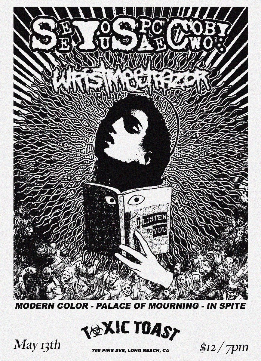 Tonight in Long Beach, get there early!