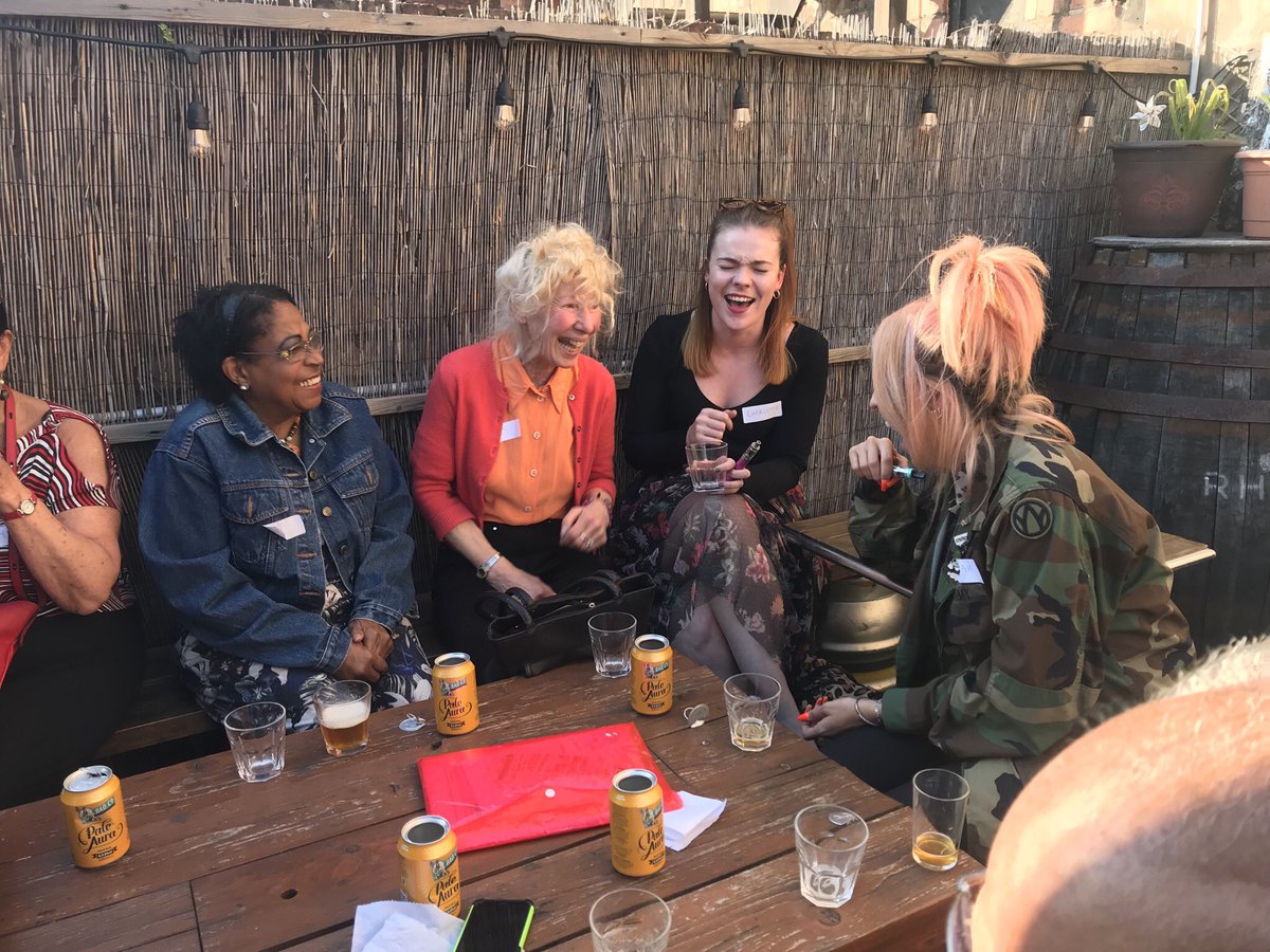 We tried lots of different beers this evening <a href="/evileyeburritos/">Evil Eye Beer & Burrito</a>, but the conversation and laughter was the best part of our social club!