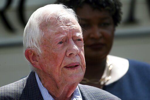gpbnews's tweet image. Former President Jimmy Carter Recovering After Surgery For Broken Hip bit.ly/2VA3HC3 He was leaving to hunt turkey when he fell this morning @CarterCenter said