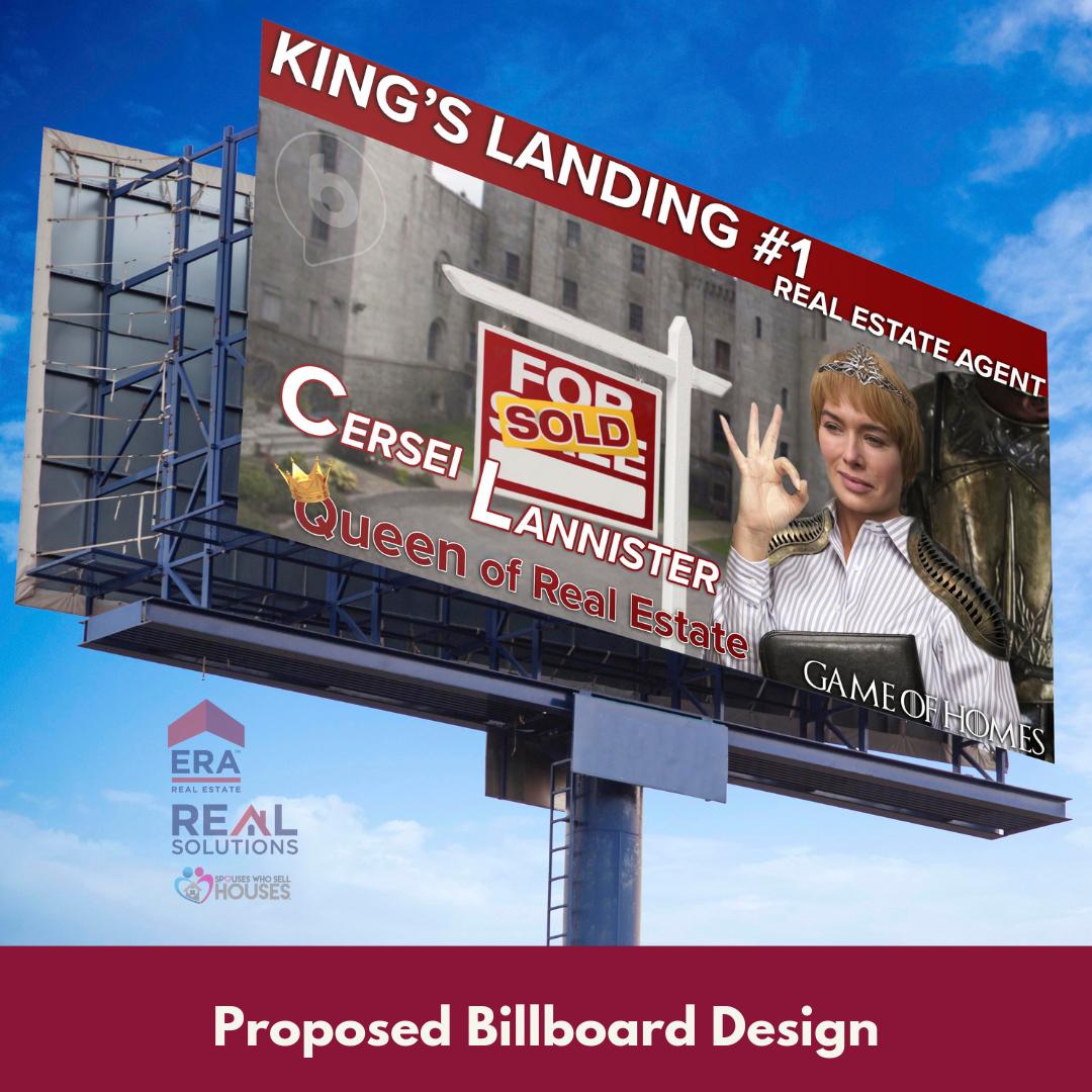 Our new billboard design is up on SR63 in Monroe!
#GameofHomes #QueenofRealEstate