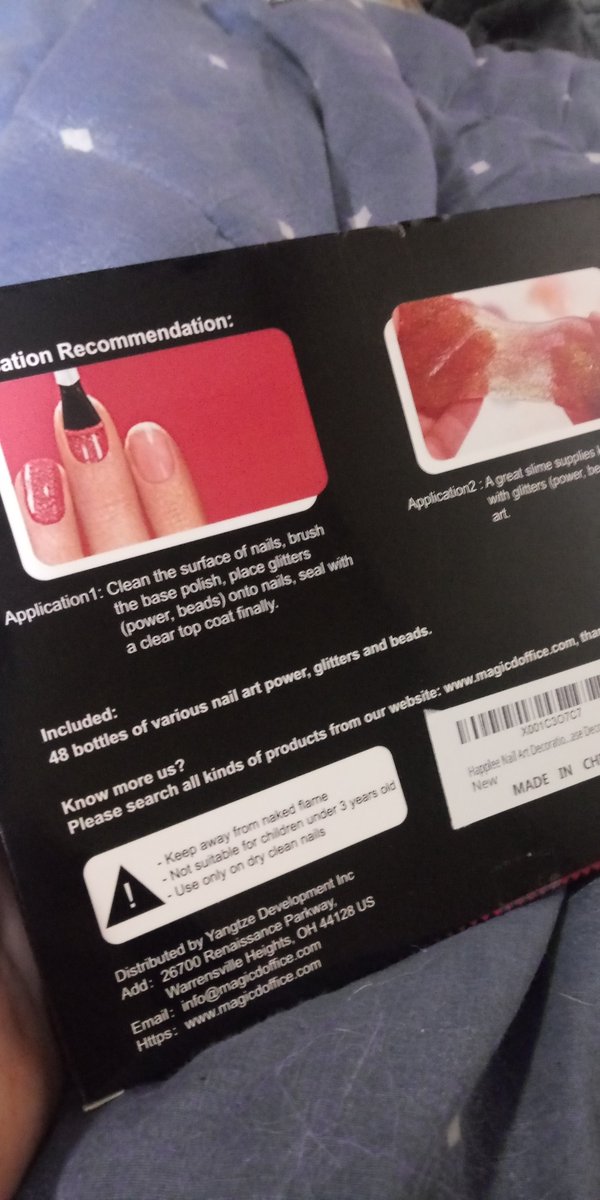 Jay2TheAmy3447's tweet photo. #Happlee Set of 48 Nail Decor Set. 48 Different varieties of nail confetti, glitter, decals, etc. Love the variety and the colors!! Would def recommend!!!
#naildecor #nails #beauty #nailart #review #reviewer #productreview #productreviewer
https://t.co/DkYXNdEo1H https://t.co/4cQfmpcI6u