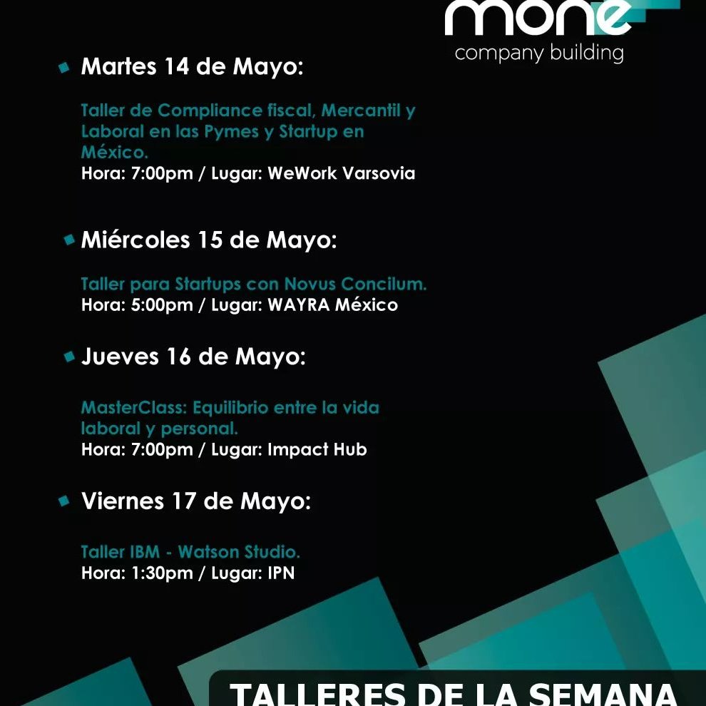 monebm1's tweet photo. Les recomendamos estos talleres compartidos por  500 Startups Latam que nos ayudaran a crecer como emprendedores.😉😀 

Más información: https://t.co/iz2xdr0uK7 https://t.co/ivDkCzU32q