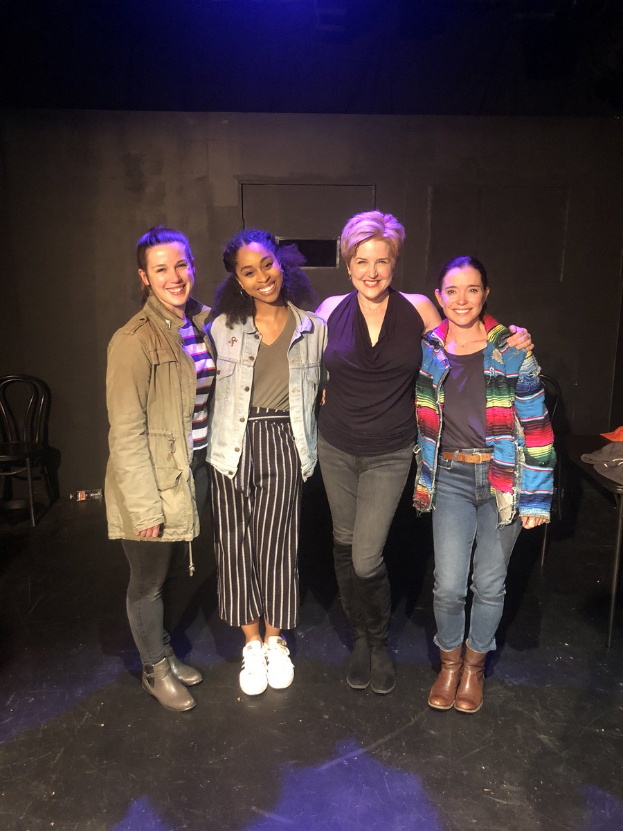 Tonight at 8pm is your last chance to have these 4 rock your world! Grab your tix @ inkwelltheater.com! #noplacelikegandersheim

#lathtr #theatre #theater #newplay #finalperformance #womenonstage #allfemalecast #feministtheatre #femaledirector #femaleplaywright  <a href="/TheLAFPI/">the LAFPI</a>