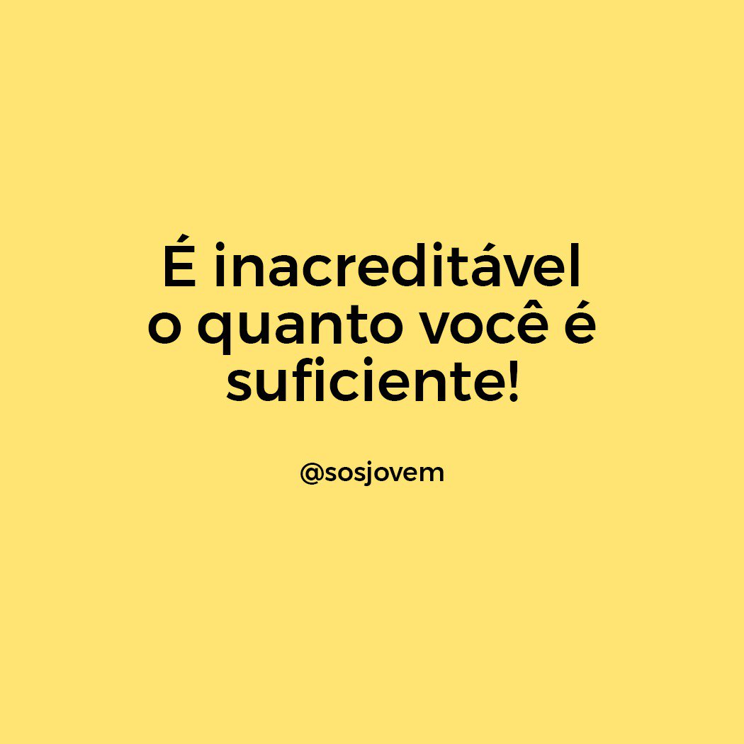 Ojhuber se eu pudesse dar um conselho pra qualquer pessoa seria, com  certeza, aprender a ser sozinha. não pensem a, mas com essa pessoa eu sei  que posso contar sempre não, não