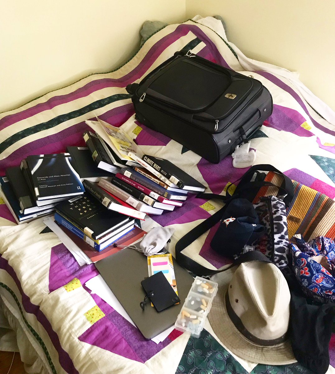 dremilysample's tweet image. Everyone: “It must be so nice to have summers off!”
Academics packing for summer “vacation”: 

🤦🏻‍♀️
@AcademicsSay @AcademicChatter #phdlife #academia #whatsummer