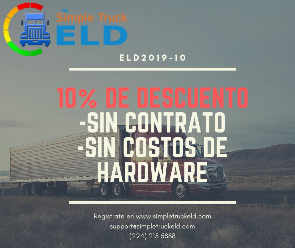 SimpleTruckELD's tweet photo. Get your ELD with a 10% discount 
(Discount valid untill May 31st 2019)
https://t.co/iP26MpVqh5 https://t.co/wX16rZrtcL