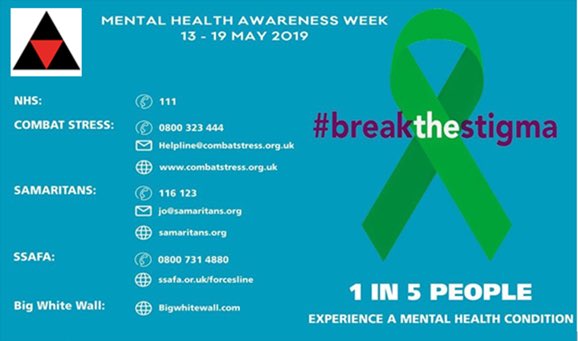 Mental Fitness is just as important as Physical Fitness. Be kind to yourself and if you need to, speak out. #mentalhealthawarenessweek2019 #mentalhealth #breakthestigma #BritishArmy