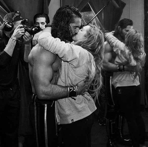 GammondSL2's tweet photo. @BeckyLynchWWE does this make @WWERollins #TheManSlayer? https://t.co/5HBFDCHDIG