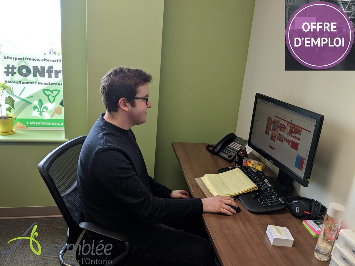 Voudrais-tu vivre une expérience de travail dans un organisme francophone cet été ? bit.ly/EmploisÉté 

«En tant qu’étudiant en science politique, il est essentiel pour moi de bien répondre aux besoins de la communauté. Et toi ?» #ONFR #NousSommesNousSerons #AFOservices