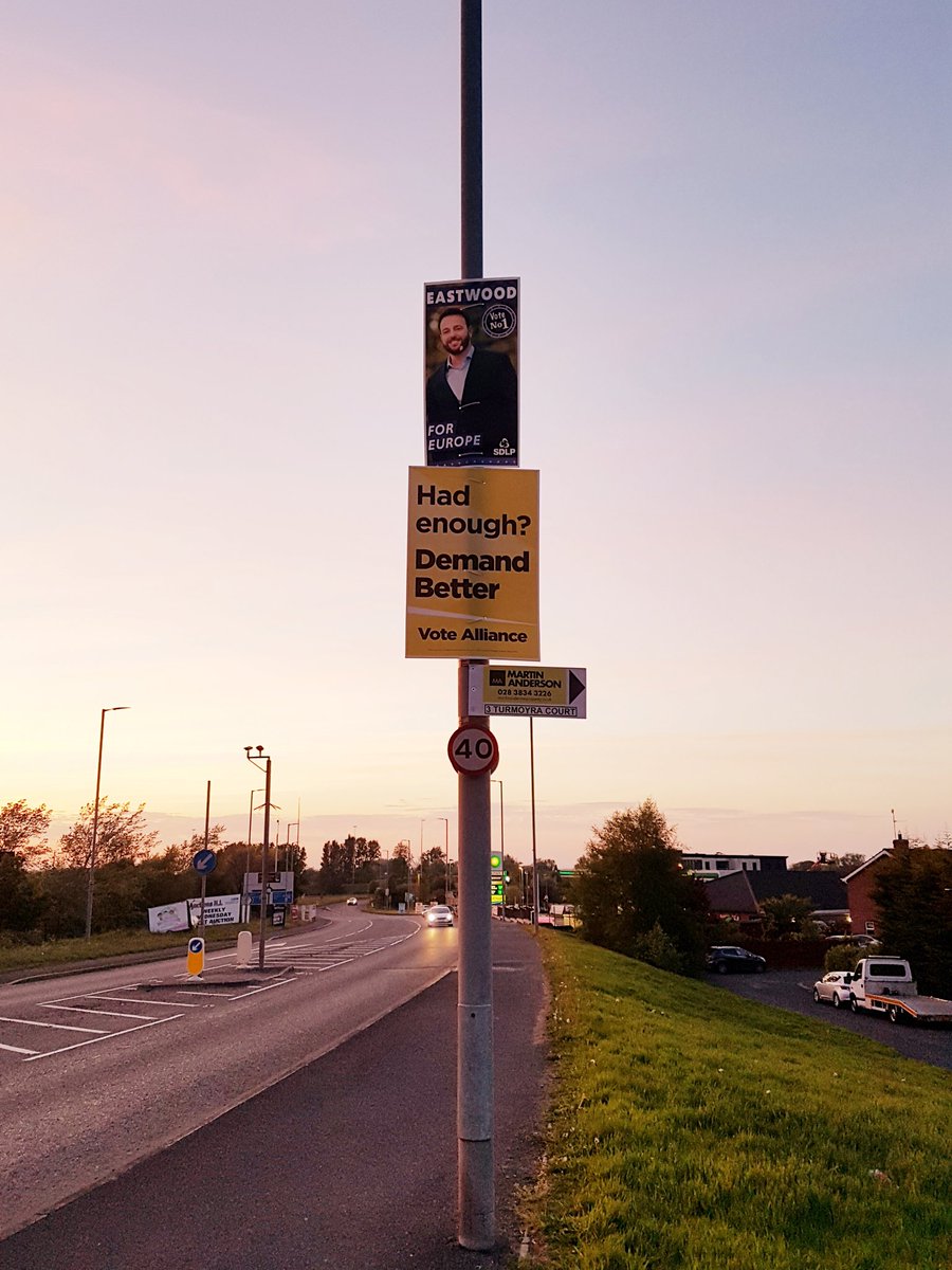 Predicted result in the European Elections from Lurgan. ☺🤞#Eastwood4Europe <a href="/SDLPlive/">The SDLP</a> <a href="/doloreskelly/">Dolores Kelly</a> <a href="/UPPERBANNSDLP/">SDLP Upper Bann</a>