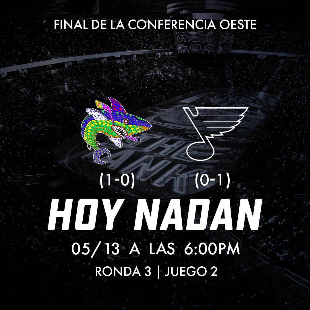 LosTiburones's tweet photo. ¡ Hoy nadan #LosTiburones🦈 #SJSharks!
👇 Como escuchar 👇
📱 app #SJSharks⁠⁠ 
💻 https://t.co/UEfwuZPgTx
📻Transmición Oficial en Español de Los Tiburones📻
#sjsharks vs #stlblues 6:00pm partido #2 de Playoffs
👂🏻👂🏻Escucha cada jugada en ESPAÑOL  👂🏻👂🏻 https://t.co/2Z8wQUUps7
